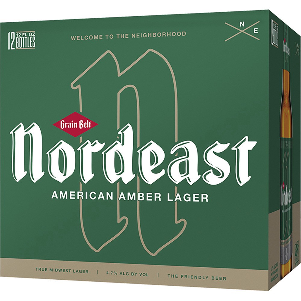 slide 1 of 1, August Schell Brewing Company Grain Belt Nordeast, 12 ct; 12 oz