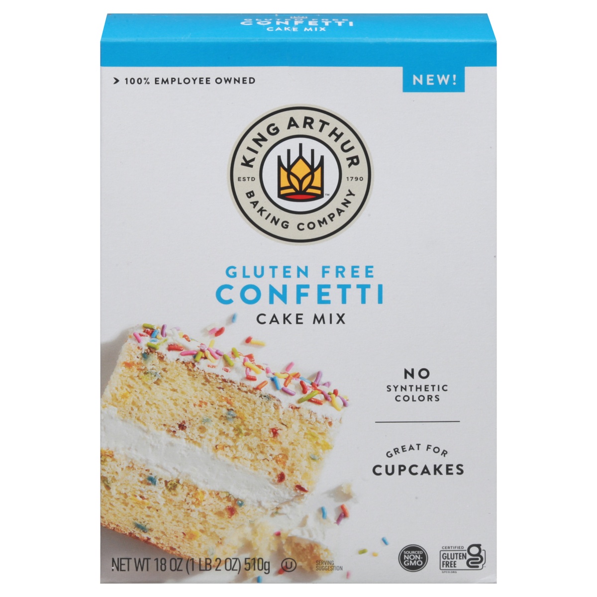 King Arthur Baking Company Gluten Free Confetti Cake Mix 18 oz | Shipt