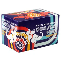 Wicked Weed Brewing Coastal Love Hazy IPA Beer