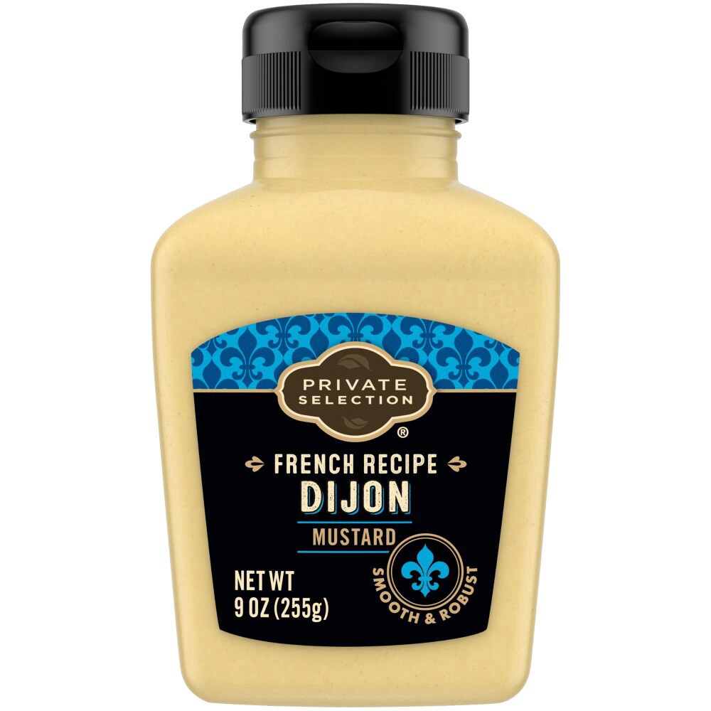 slide 4 of 4, Private Selection French Dijon Mustard, 9 oz