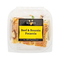 Beef & Boursin Focaccia