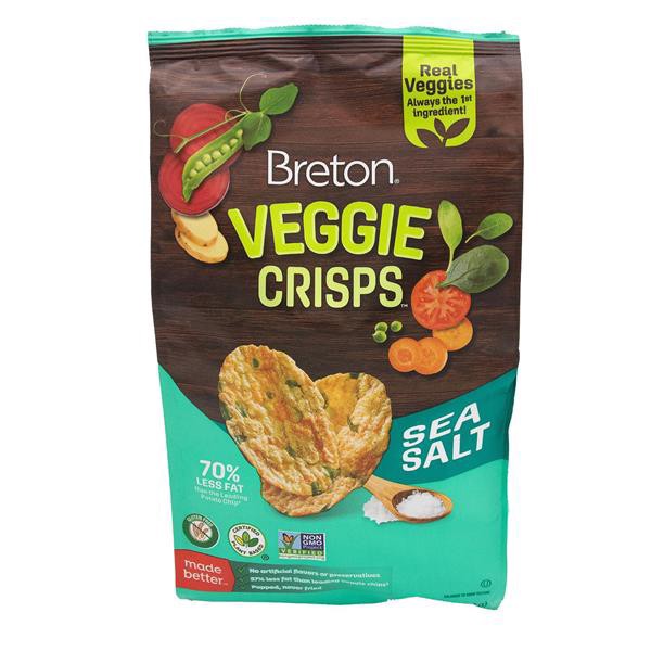 slide 1 of 1, Dare Veg Crisps- Sea Salt, 6 oz