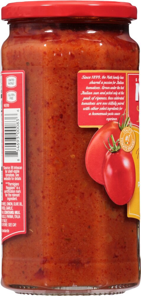slide 3 of 5, Mutti Parm Reg Pasta Sauce, 12 oz