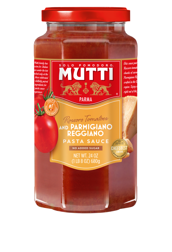 slide 1 of 5, Mutti Parm Reg Pasta Sauce, 12 oz