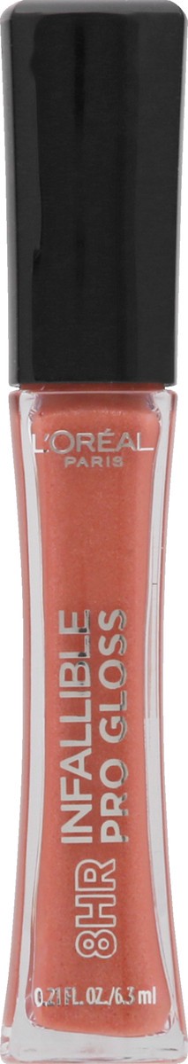 slide 1 of 9, L'Oréal Infallible Nude Petal 875 Pro Gloss 0.21 oz, 0.21 oz