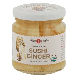 The Ginger People Organic Sushi Ginger 6.7 oz