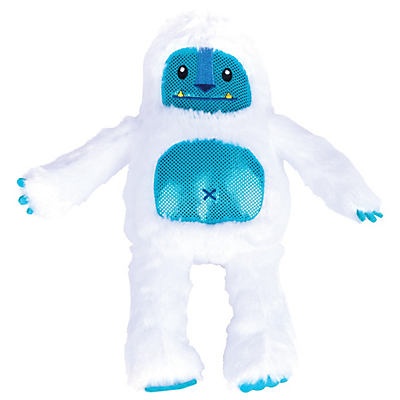 slide 1 of 1, Woof and Whiskers Yeti Abominable Snowman Plush Dog Toy, 1 ct