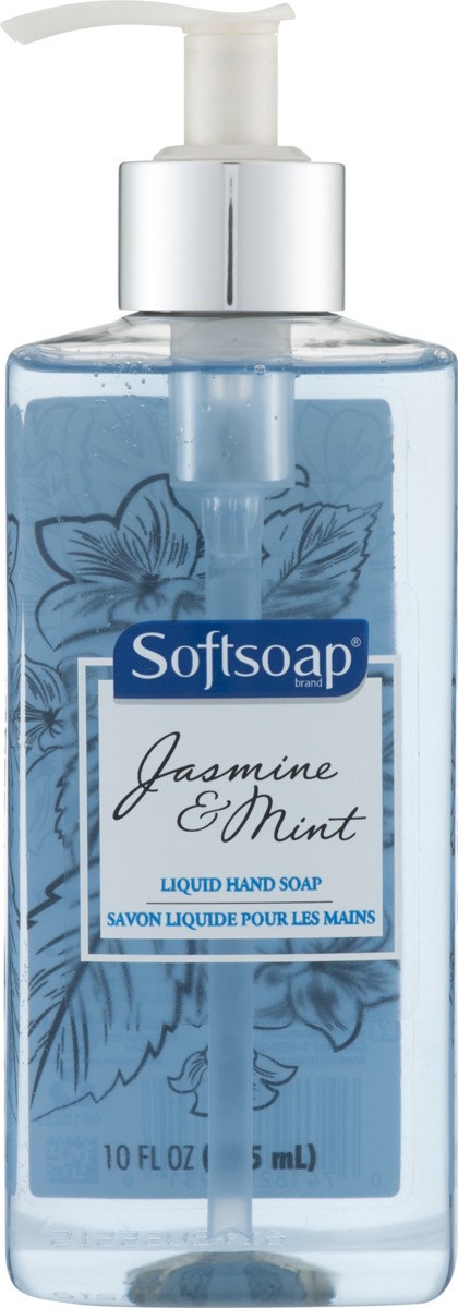 slide 3 of 9, Softsoap Orchard Petals & Mint Water Liquid Hand Soap, 10 fl oz