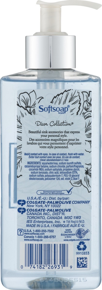 slide 2 of 9, Softsoap Orchard Petals & Mint Water Liquid Hand Soap, 10 fl oz