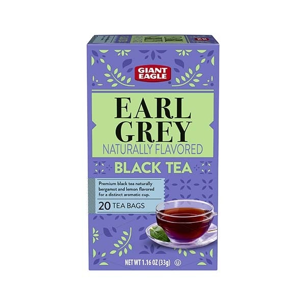 slide 1 of 1, Giant Eagle Earl Grey Tea Bags - 20 ct, 20 ct