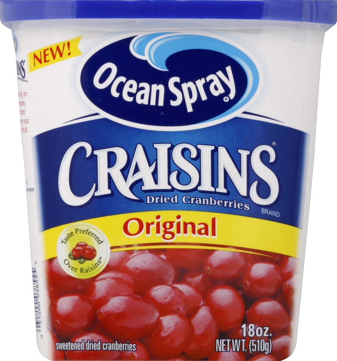 slide 1 of 5, Ocean Spray Cranberries 18 oz, 18 oz