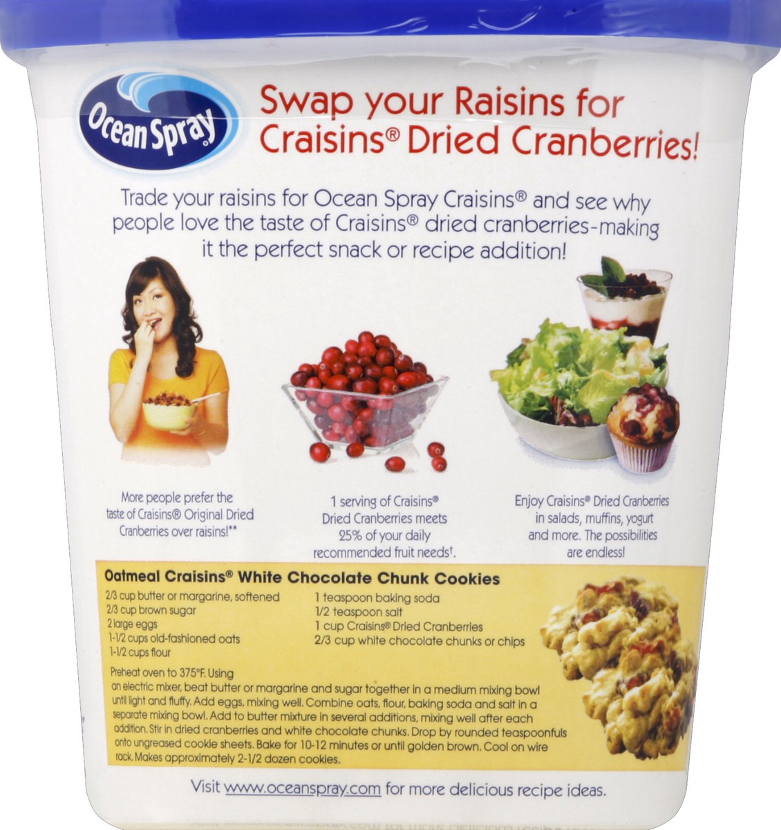 slide 2 of 5, Ocean Spray Cranberries 18 oz, 18 oz