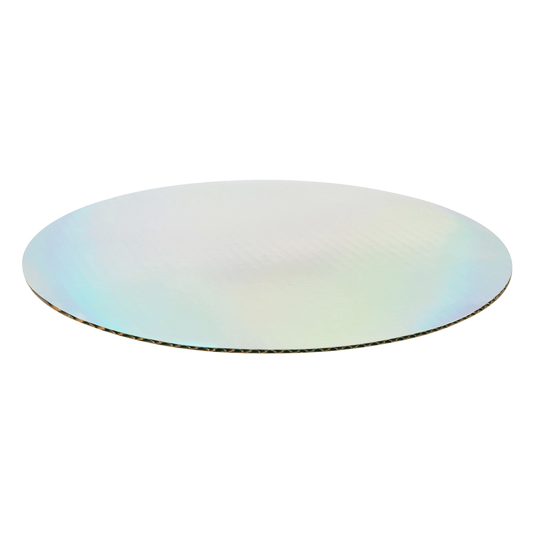 slide 2 of 3, 10" Iridescent Cake Boards By Celebrate It, 3ct., 3 ct