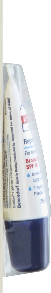 slide 2 of 7, Aquaphor Lip Repair + Protect, Broad Spectrum SPF 30 - .35 fl. oz. Carded Pack, 0.35 oz