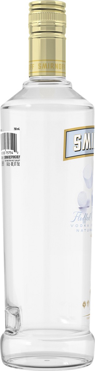 slide 2 of 3, Smirnoff Fluffed Marshmallow Vodka, 750 ml