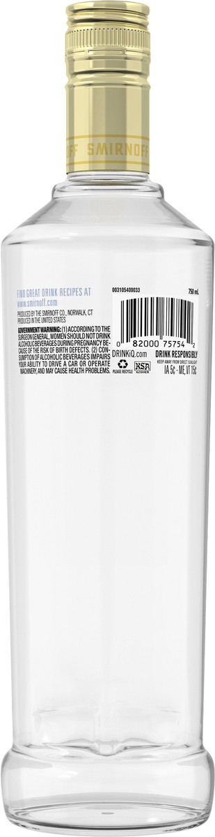 slide 3 of 3, Smirnoff Fluffed Marshmallow Vodka, 750 ml