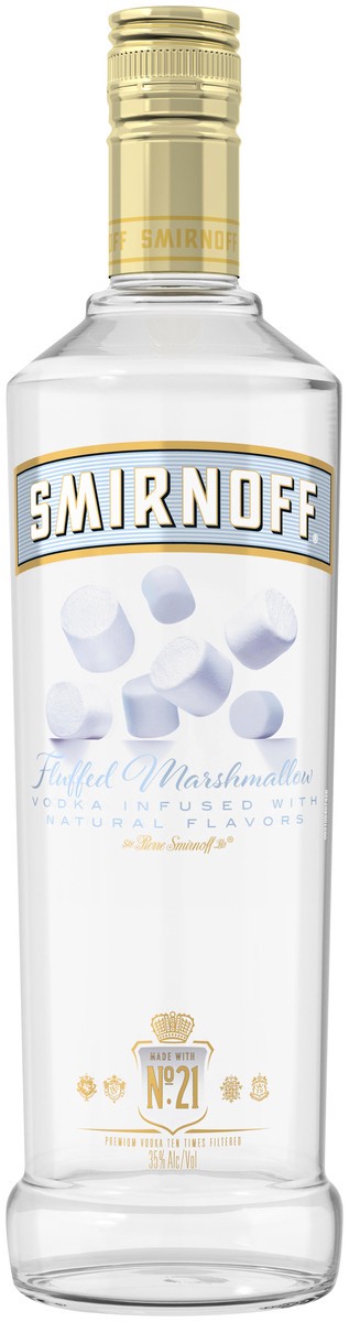 slide 1 of 3, Smirnoff Fluffed Marshmallow Vodka, 750 ml