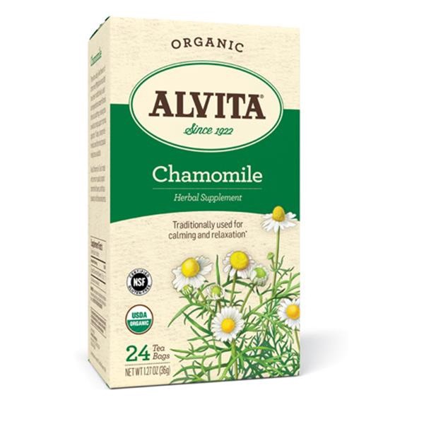 slide 1 of 1, Alvita Tea Chamomile Og, 24 ct