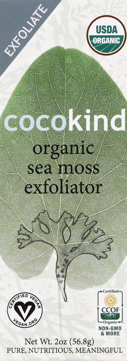 slide 1 of 5, cocokind Exfoliator,Og2,Sea Moss, 2 oz