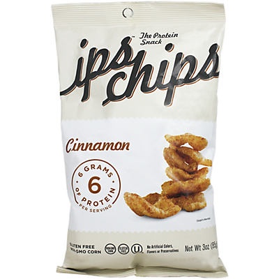 slide 1 of 1, Ips Cinnamon Protein Chips, 3 oz