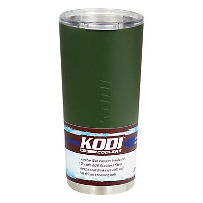 slide 1 of 1, Kodi Green Matte Tumbler, 1 ct