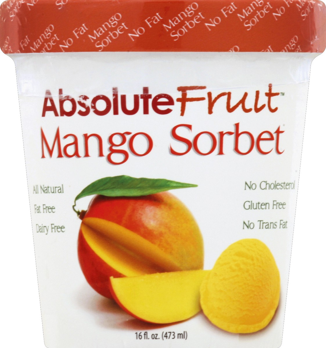 slide 1 of 4, Absolute Fruit Sorbet 16 oz, 16 oz