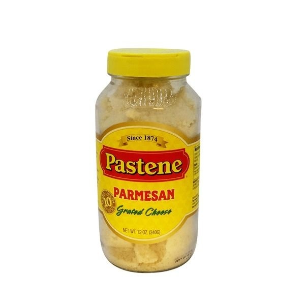 slide 1 of 1, Pastene Cheese Grated Parmesan, 6 oz