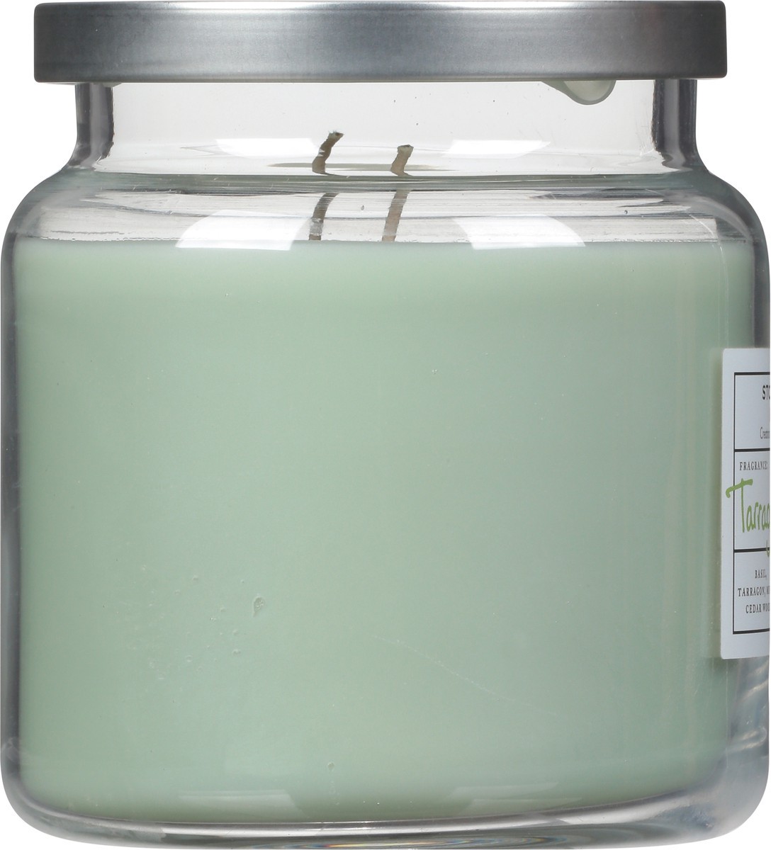 slide 4 of 10, Stonewall Home Soy Blend Tarragon & Basil Candle 1 ea, 1 ct