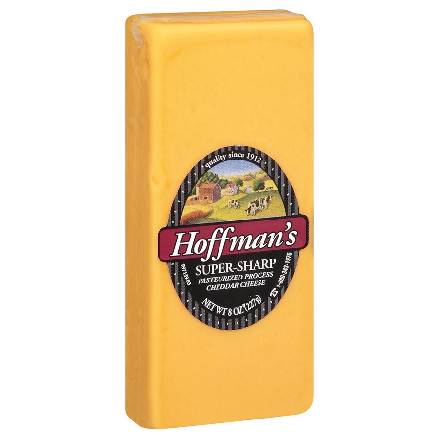 Hoffman's Supersharp Cheddar Cheese Brick 8 oz Shipt