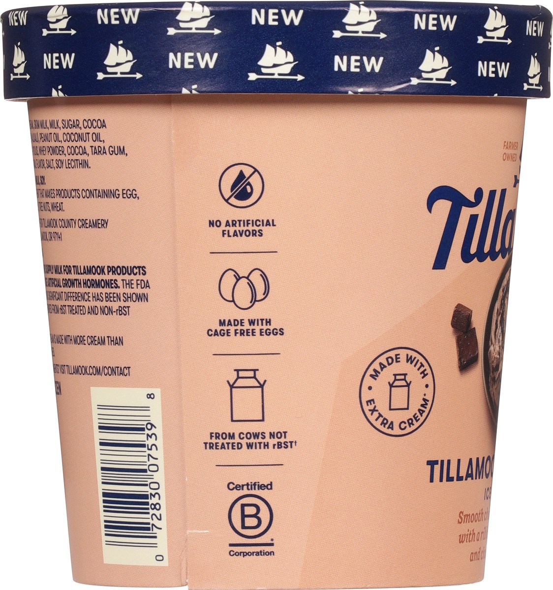 slide 3 of 13, Tillamook Tillamook Mudslide Ice Cream 16 fl oz, 