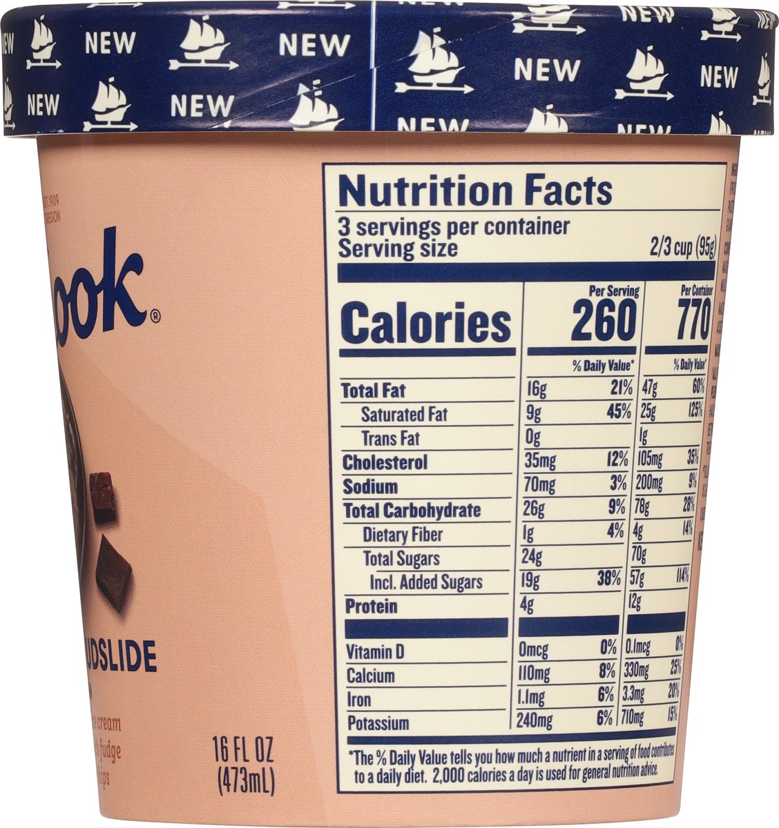 slide 8 of 13, Tillamook Tillamook Mudslide Ice Cream 16 fl oz, 