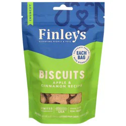 Finley's Apple & Cinnamon Recipe Dog Treats 6 oz
