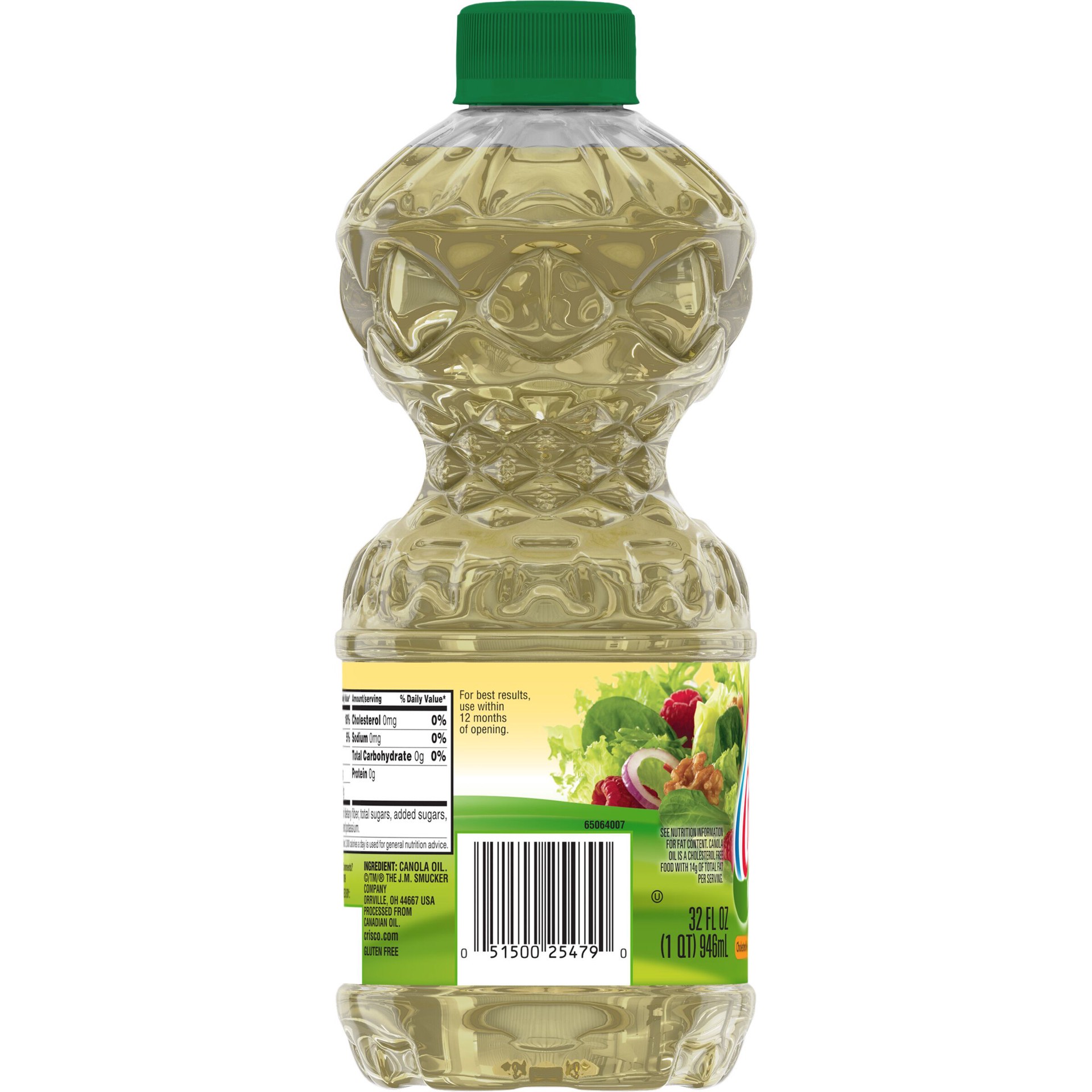 slide 4 of 5, Crisco Pure Canola Oil 32 oz, 32 oz