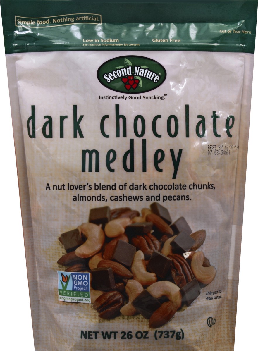 slide 2 of 2, Second Nature Dark Chocolate Medley 26 oz, 26 oz