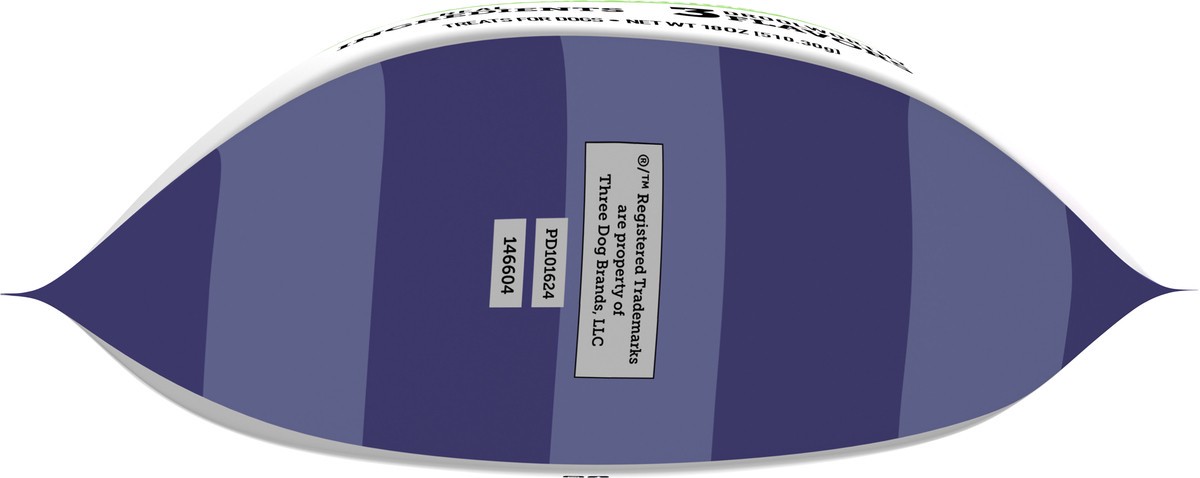 slide 11 of 12, Three Dog Bakery Soft Baked Assort Mutt Trio Treats for Dogs 18 oz, 26 oz
