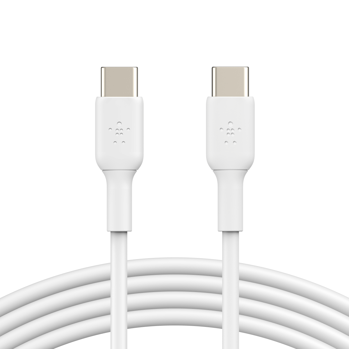 slide 3 of 9, Belkin USB-C to USB-C Cable (1M/, USB-C Fast Charging Cable for iPhone 15, iPhone 15 Pro, iPhone 15 Pro Max, iPhone 15 Plus, Galaxy S23, S22, Note, Pixel, iPad Pro, USB-C Cable - White (2-Pack), 3.3 ft