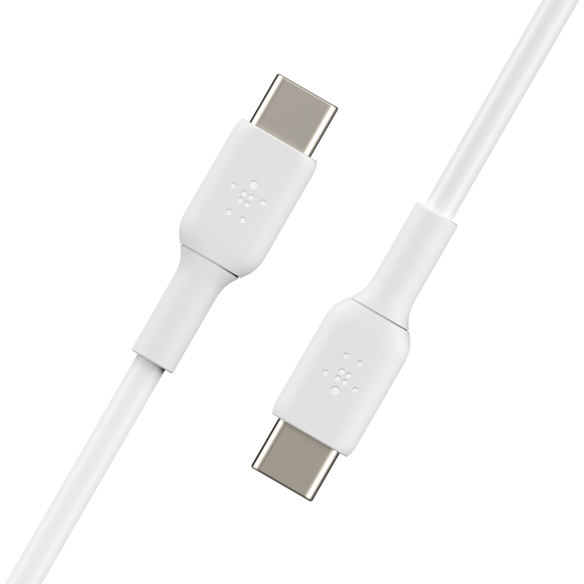 slide 1 of 9, Belkin USB-C to USB-C Cable (1M/, USB-C Fast Charging Cable for iPhone 15, iPhone 15 Pro, iPhone 15 Pro Max, iPhone 15 Plus, Galaxy S23, S22, Note, Pixel, iPad Pro, USB-C Cable - White (2-Pack), 3.3 ft