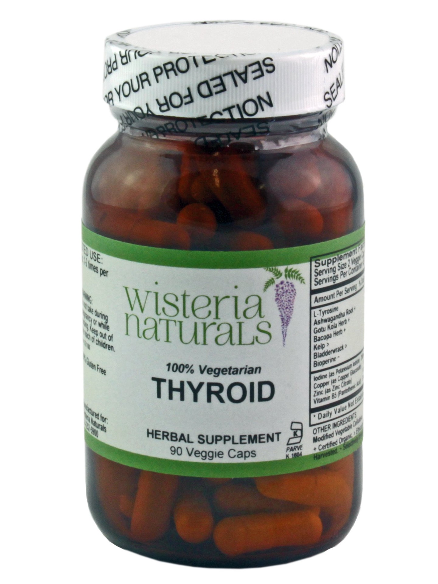 slide 1 of 1, Vitality Caps Thyroid, 90 ct