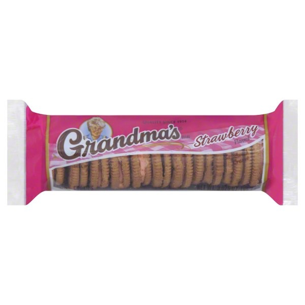 slide 1 of 3, Grandma's Grndm's Strwbrry Cookies, 3.025 oz