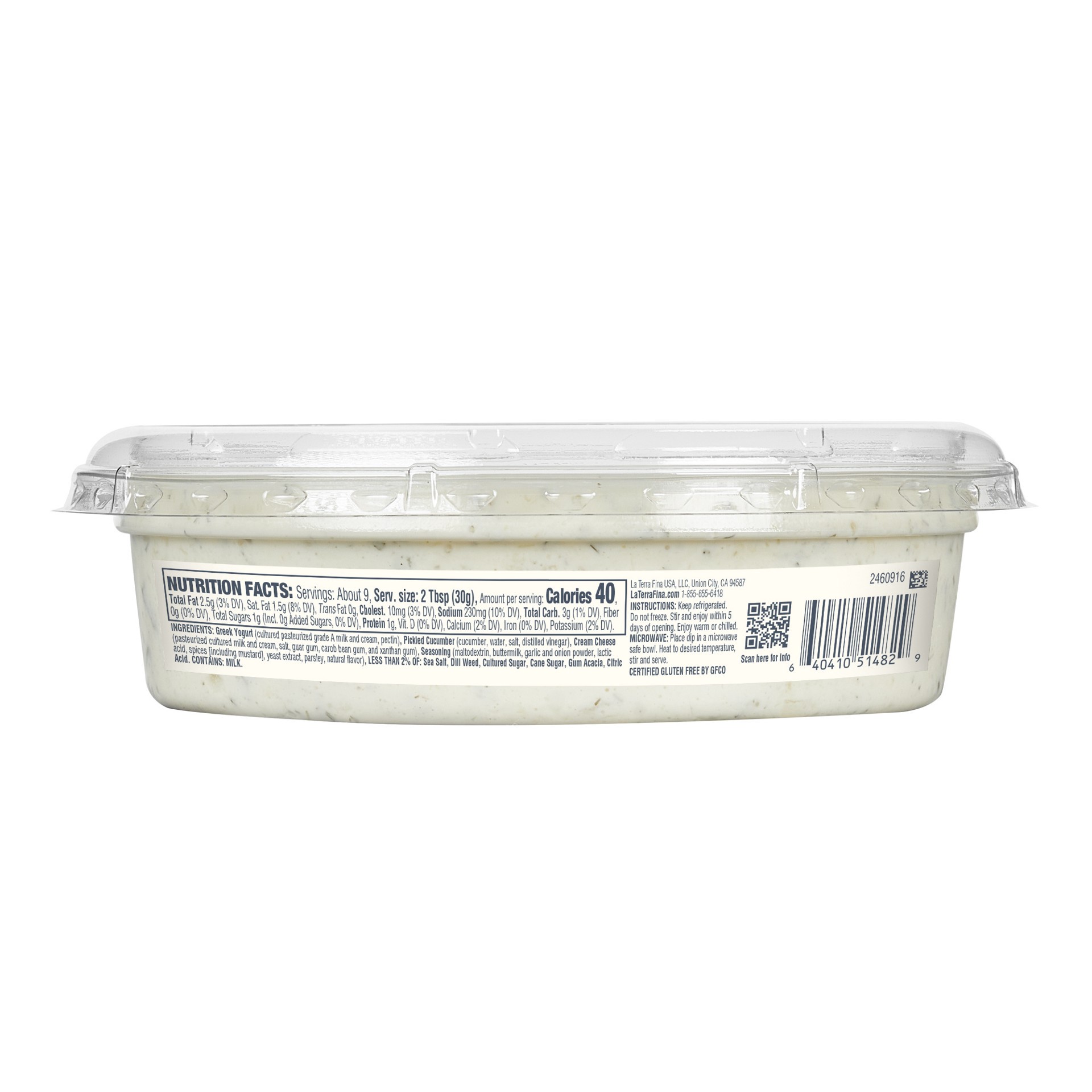 slide 2 of 5, La Terra Fina Dill Pickle Dip & Spread 10 oz, 10 oz