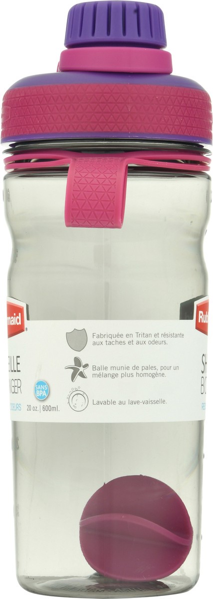 slide 7 of 9, Rubbermaid Shaker 20 Ounce Water Bottle 1 ea Sleeve, 1 ct