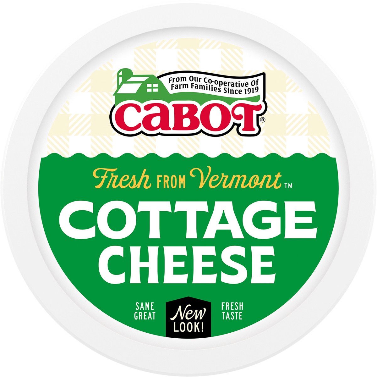 slide 5 of 5, Cabot Cottage Cheese, 2 lb