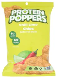 Pure Protein Poppers Chili Lime Chips 4 Oz