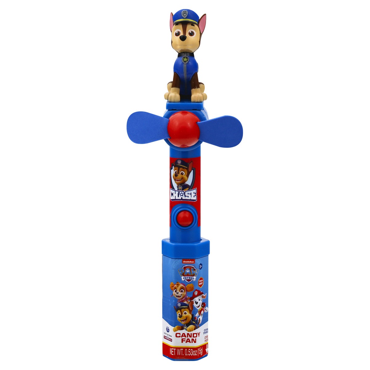 slide 1 of 11, PAW Patrol Candy Fan 0.53 oz, 0.53 oz