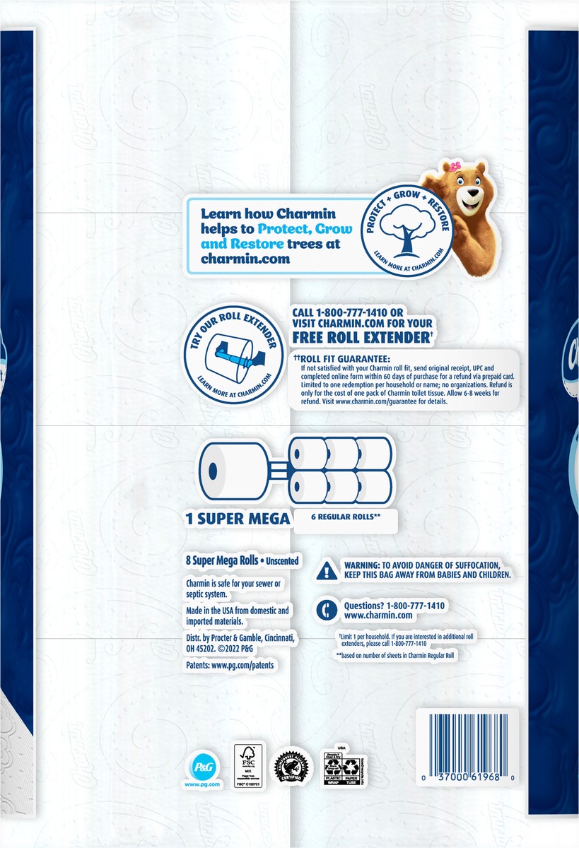 slide 5 of 5, Charmin Bath Tissue Soft, 349 sq ft