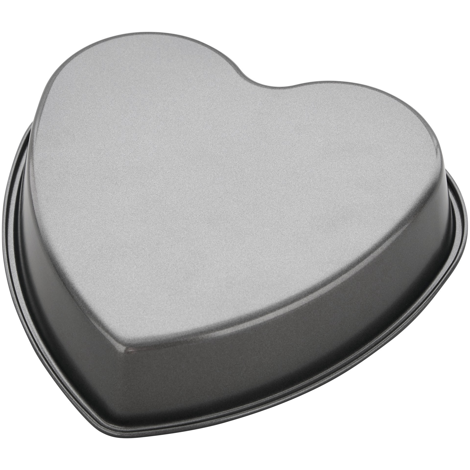 slide 2 of 4, Heart Shaped Non-Stick Cake Pan By Celebrate It, 9 in x 9 in x 2 in