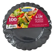 Caterer's Choice Heavyweight Plastic Plates