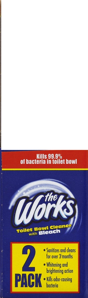 slide 4 of 4, Works Toilet Bowl Cleaner 2 ea, 2 ct