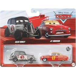 Disney Cars Diecast 2-Pack Caleb Worley And Jet Robinson
