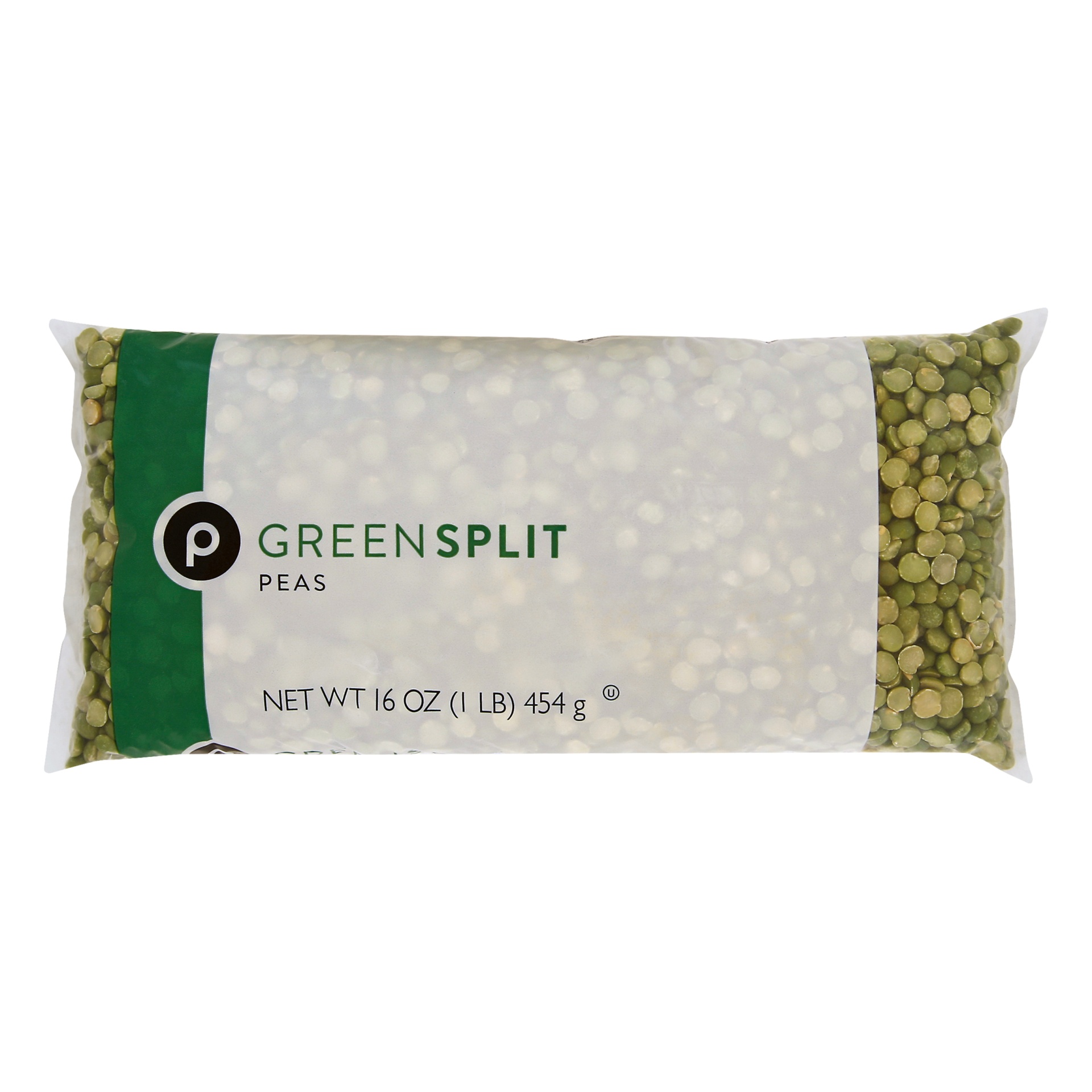 slide 1 of 1, Publix Split Green Peas, 16 oz